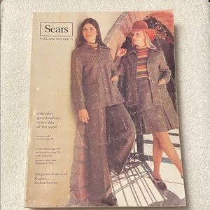 Retro/Vintage Sears Fall and Winter Catalogue 1973